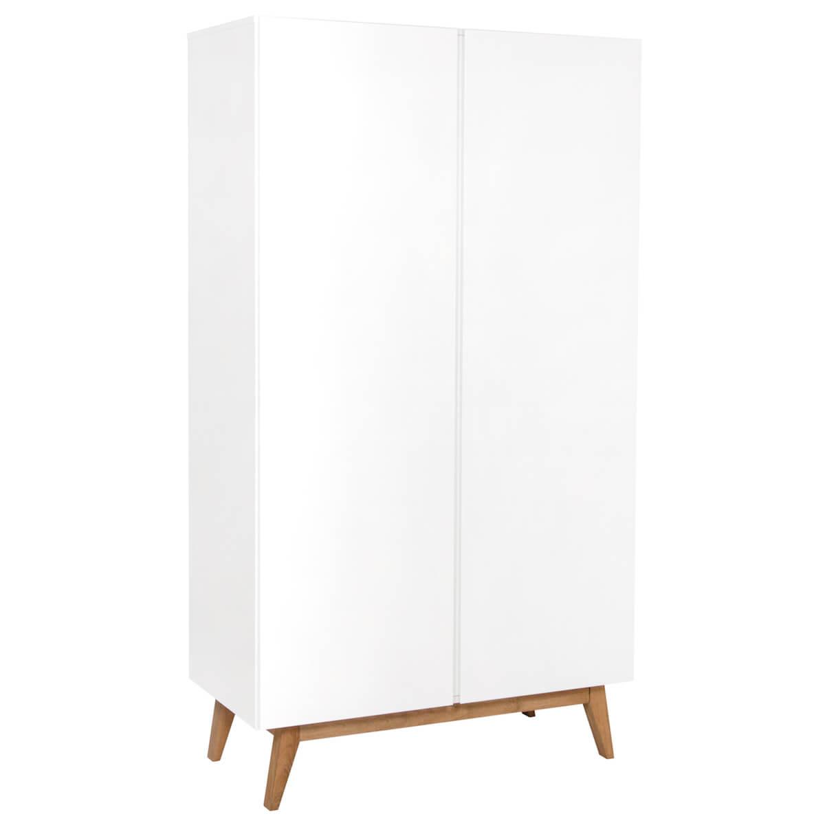 Kleiderschrank 110x198cm TRENDY Quax weiß