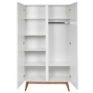 Kleiderschrank 110x198cm TRENDY Quax weiß