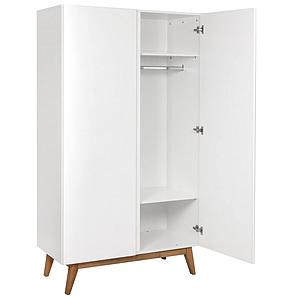 Kleiderschrank 110x198cm TRENDY Quax weiß