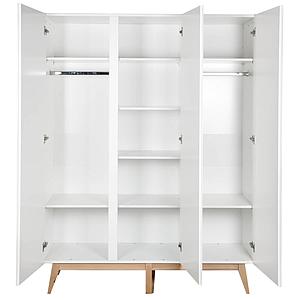 Kleiderschrank 152x198cm TRENDY Quax weiß