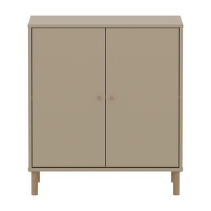 Kleiderschrank 2 Türen mit Fuß SAGA Flexa Eiche Hafer