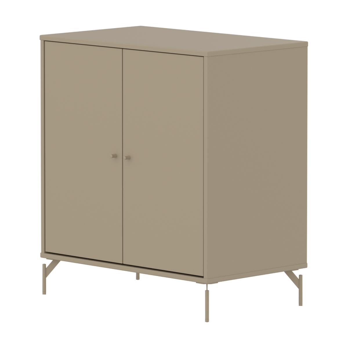 Kleiderschrank 2 Türen mit Fuß SAGA Flexa oat