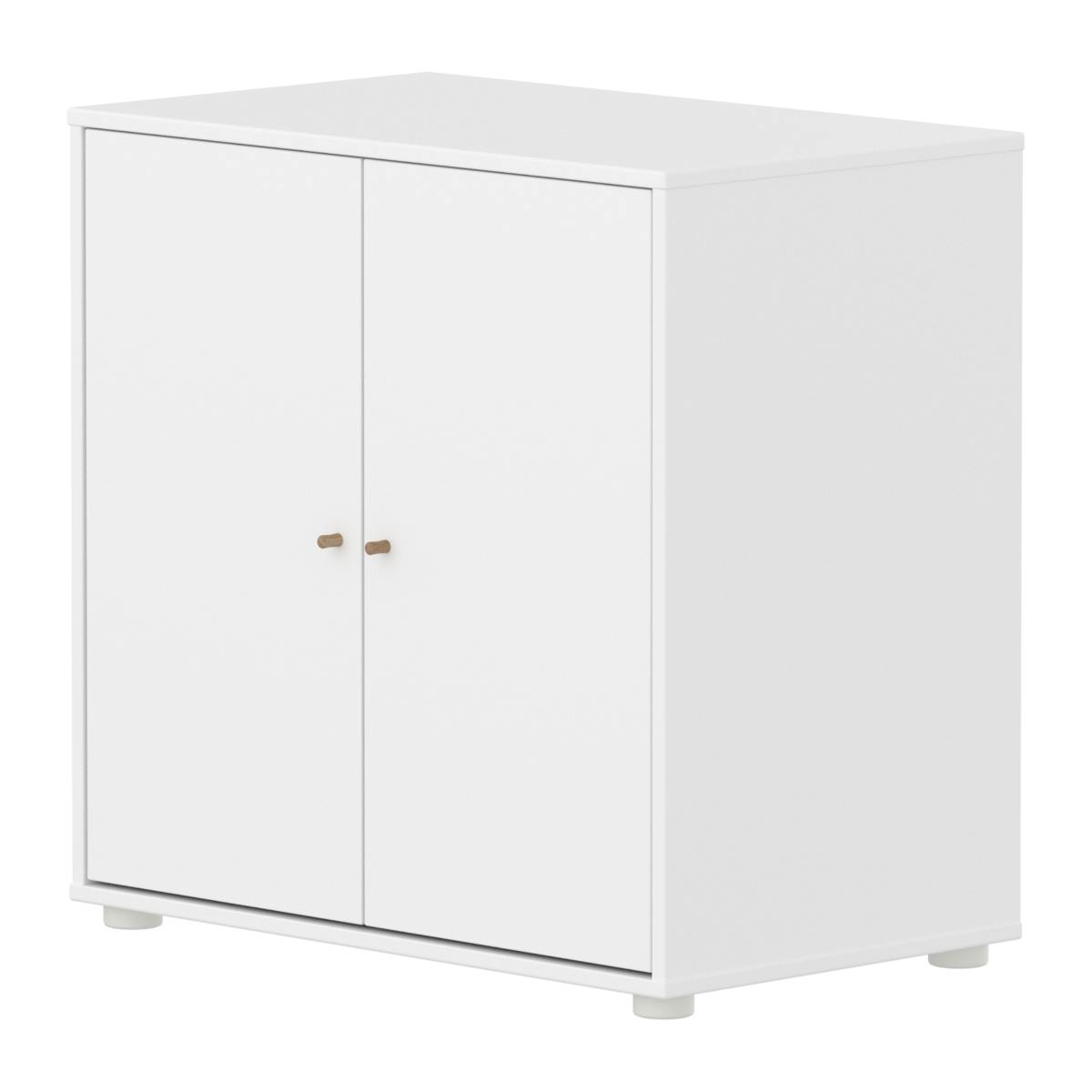 Kleiderschrank 2 Türen SAGA Flexa weiß oat