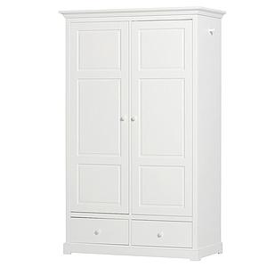 Kleiderschrank 2 Türen SEASIDE Oliver Furniture weiß