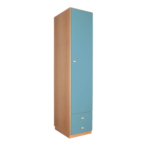 Kleiderschrank 47,4x218cm DESTYLE de Breuyn naturblau