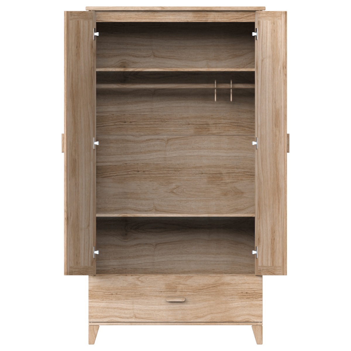 Kleiderschrank 92,6x52x175cm NAIA HOLZ Theo Bebe natürlich