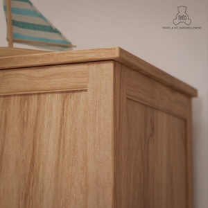 Kleiderschrank 92,6x52x175cm NAIA HOLZ Theo Bebe natürlich