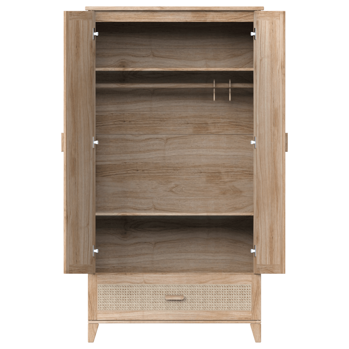 Kleiderschrank 92,6x52x175cm NAMI HOLZ Theo Bebe natürlich