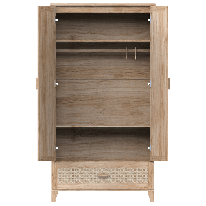 Kleiderschrank 92,6x52x175cm NAMI HOLZ Theo Bebe natürlich