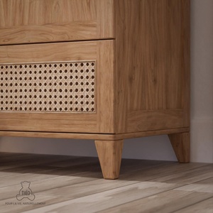 Kleiderschrank 92,6x52x175cm NAMI HOLZ Theo Bebe natürlich