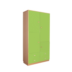 Kleiderschrank 93x184cm DESTYLE de Breuyn Naturkalk Minze