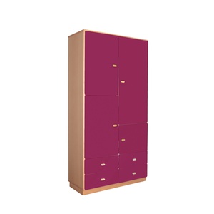 Kleiderschrank 93x184cm DESTYLE de Breuyn Naturpflaume