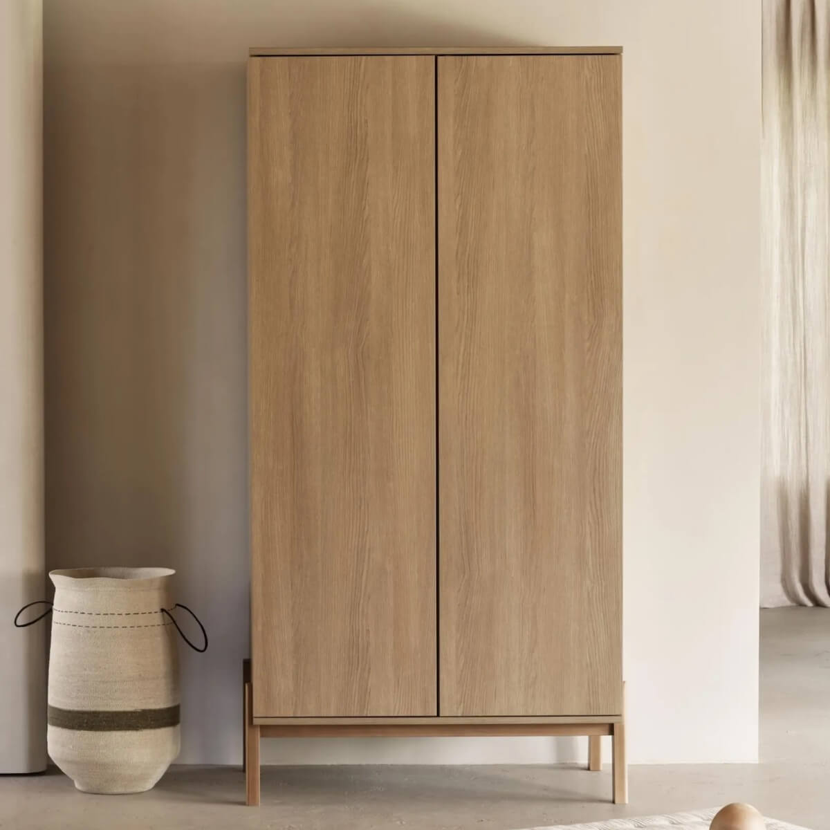 Kleiderschrank ASHI Quax Honig Esche