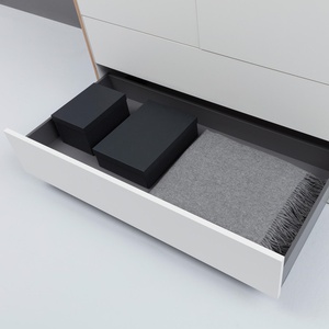 Kleiderschrank FLAI mit zwei Türen + 2 Schubkästen Müller Small Living weiß