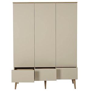 Kleiderschrank XL FLOW Quax Eiche natur-Clay