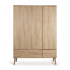 Kleiderschrank XL FLOW Quax Honig Esche