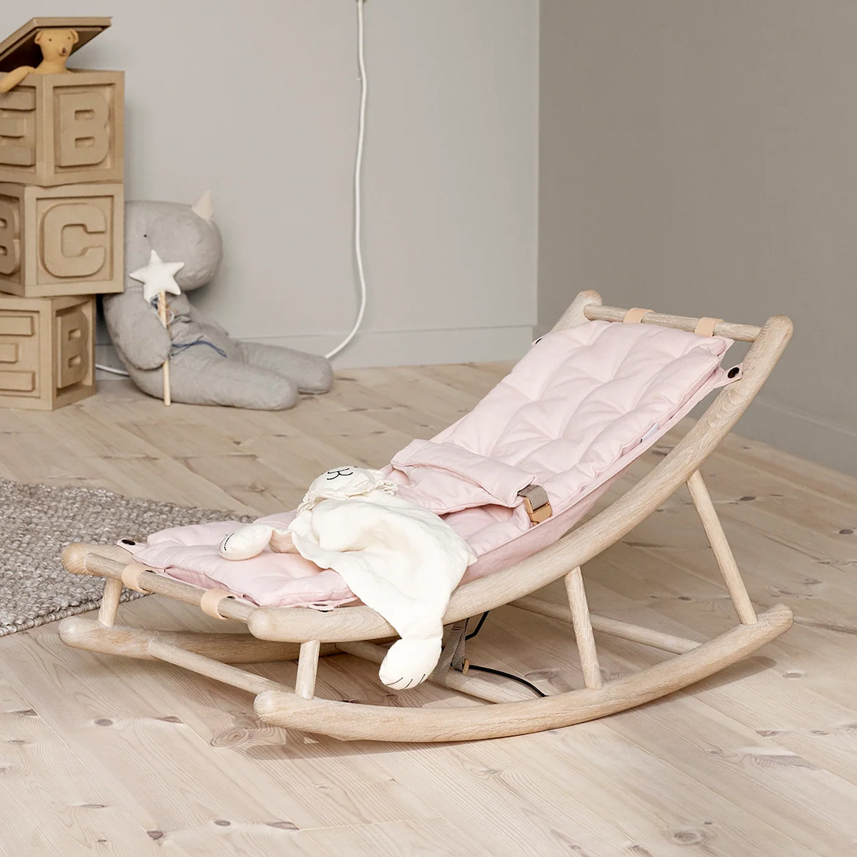 Kleinkindwippe BABY Oliver furniture chêne rosa