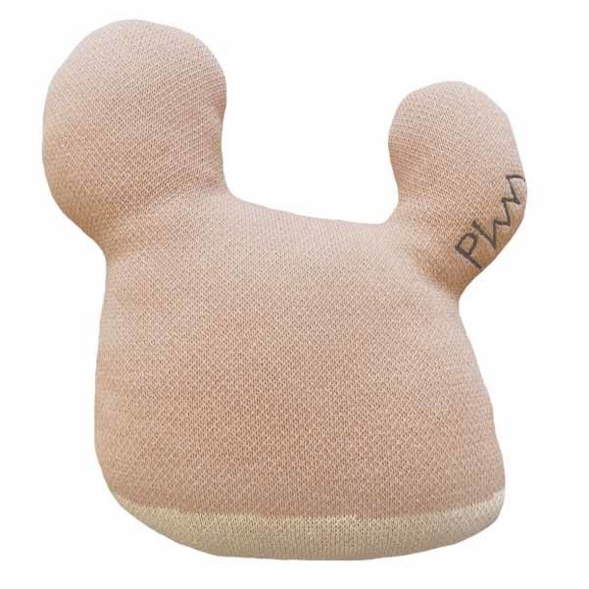 Knitted cushion 35x35 cm Lorena Canals  Miss Mighty Mouse 