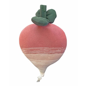 Knitted cushion Ramona the Radish Lorena Canals