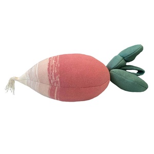 Knitted cushion Ramona the Radish Lorena Canals