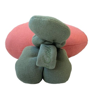 Knitted cushion Ramona the Radish Lorena Canals