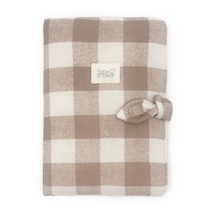 KNOT Babyshower Vichykaramell Gesundheitsbuch Protektor