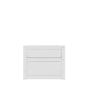 Kojenbett 90x200cm mit Deluxe Lattenrost Lifetime weiß