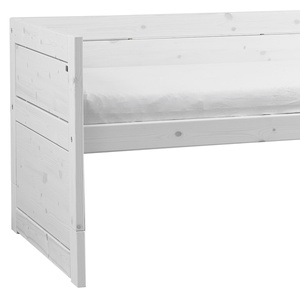 Kojenbett 90x200cm mit Rollboden Lifetime whitewash