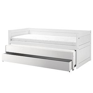 Kojenbett + Ausziehbett 90x200cm Lifetime weiß