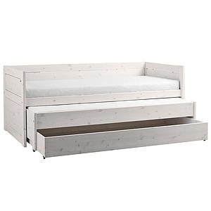 Kojenbett + Ausziehbett 90x200cm Lifetime whitewash
