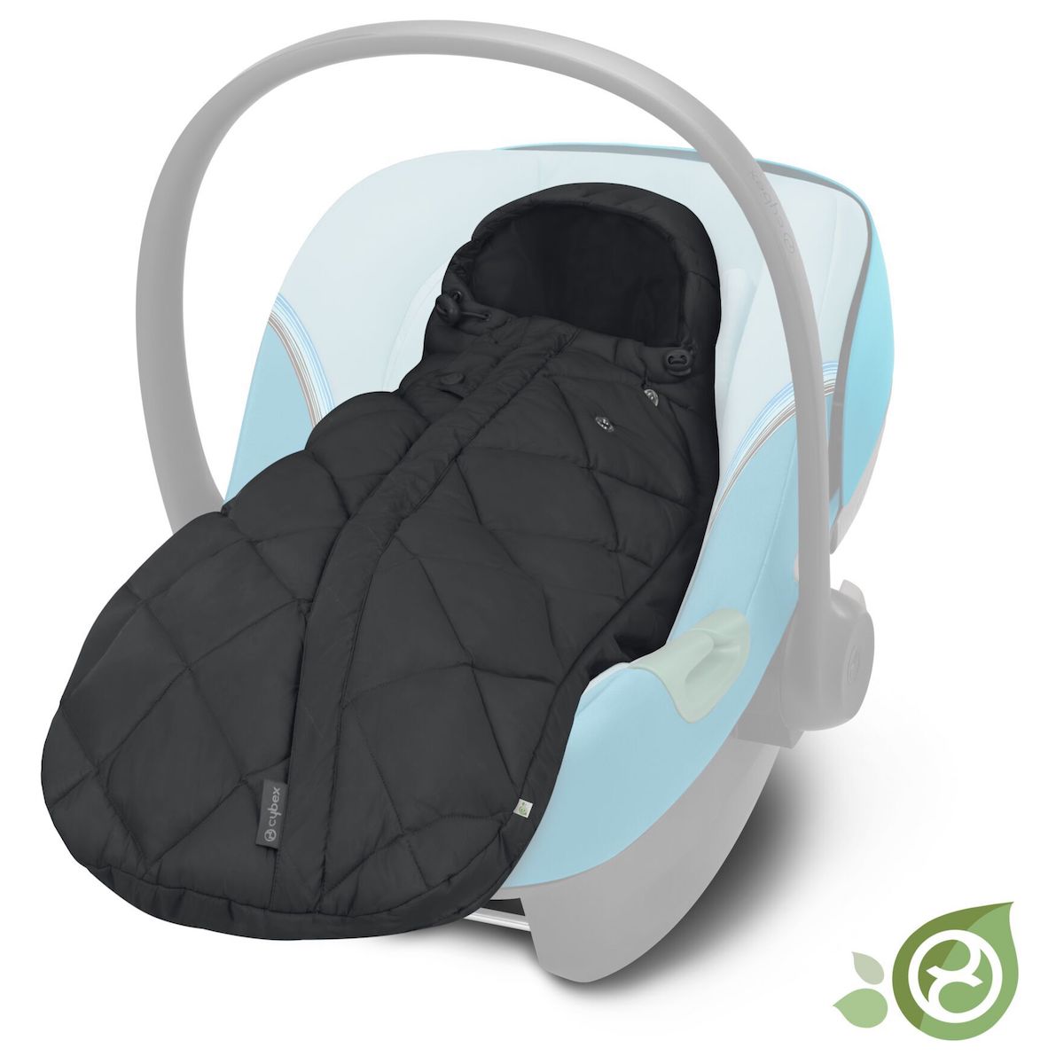 Kokon für Autositze SNØGGA MINI Cybex Moon Schwarz
