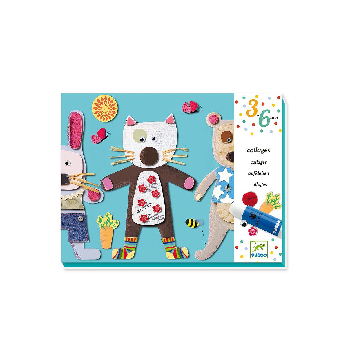 Kollagen für Kleinen Bärchen und Freunde Djeco