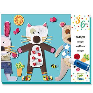 Kollagen für Kleinen Bärchen und Freunde Djeco