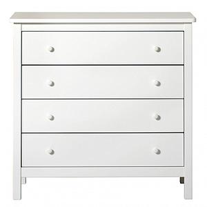 Kommode 4 Schubladen SEASIDE Oliver Furniture weiß