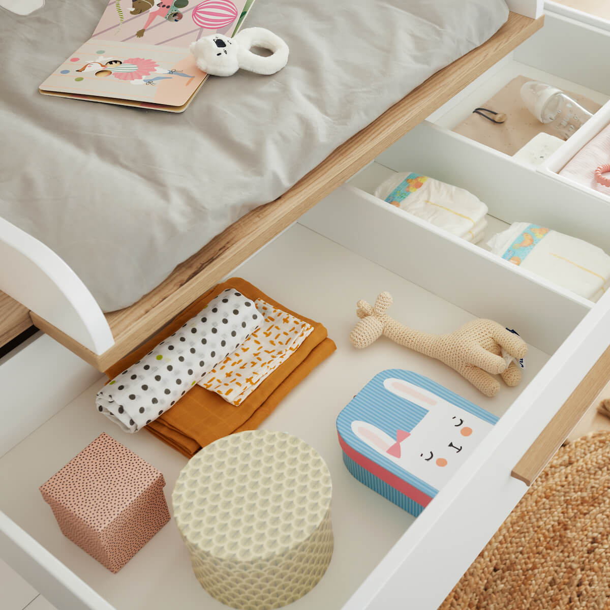 Kommode 4 tiroirs YOLANDA Paidi