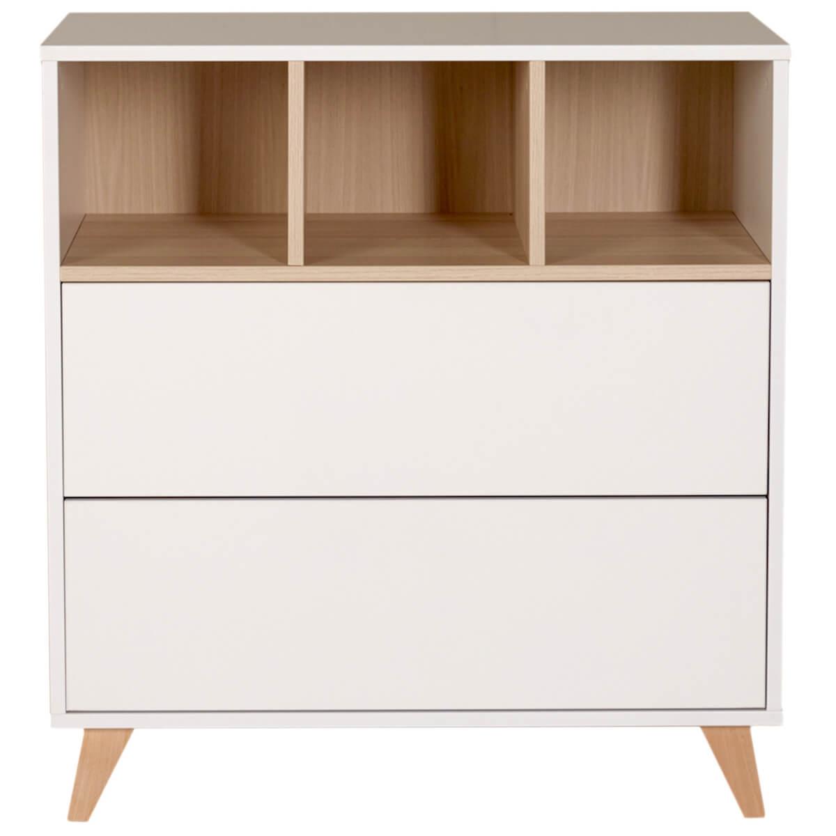 Kommode 86x92cm LOFT Quax weiß