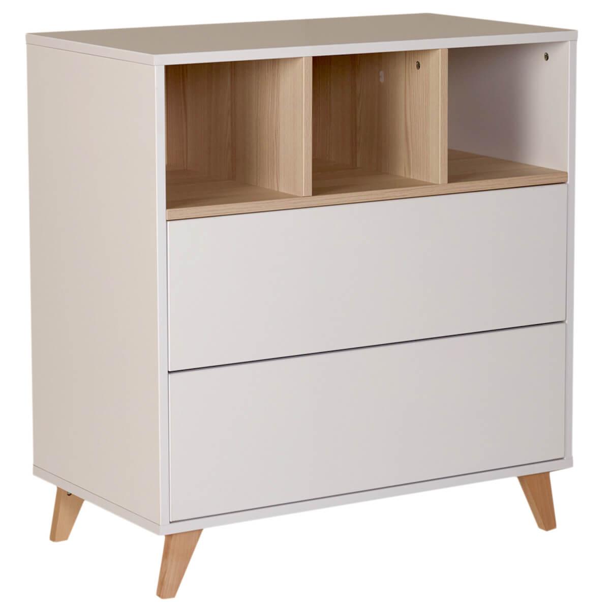 Kommode 86x92cm LOFT Quax weiß