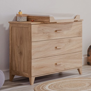 Kommode 92,6x52x86cm NAIA HOLZ Theo Natural Bebe
