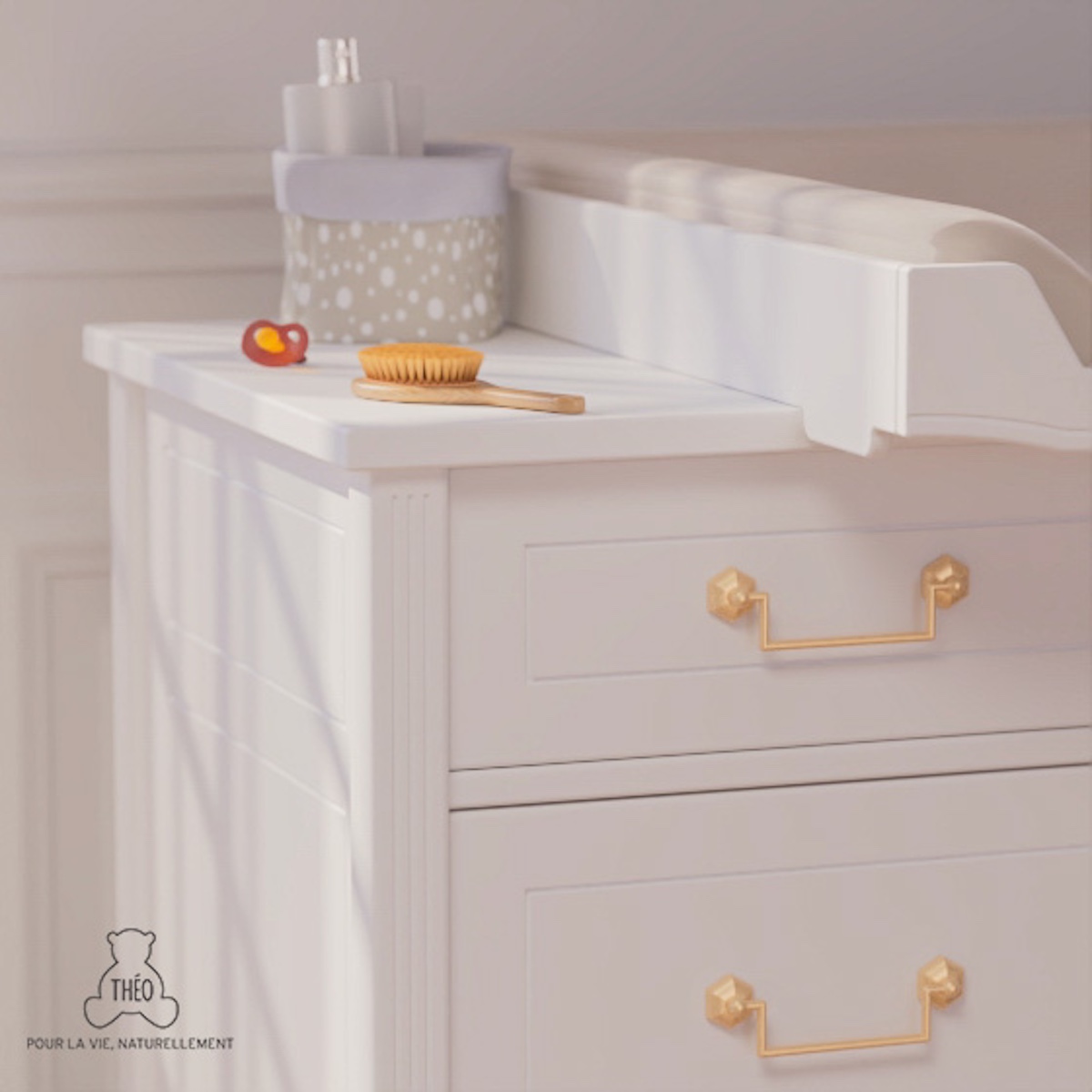 Kommode 95x52x86cm LAFAYETTE Théo Bebe Schnee