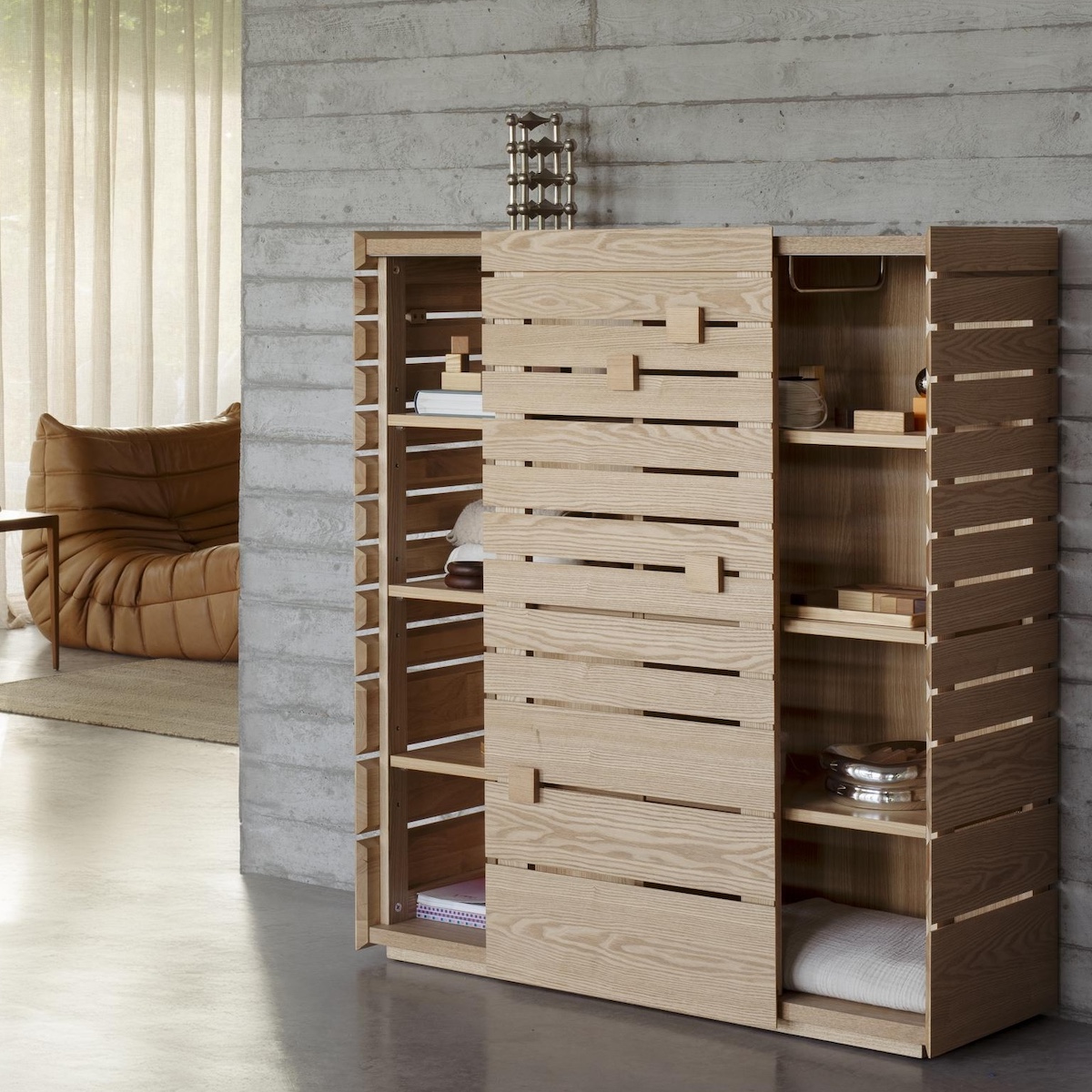 Kommode Aufbewahrung Quax natur Esche