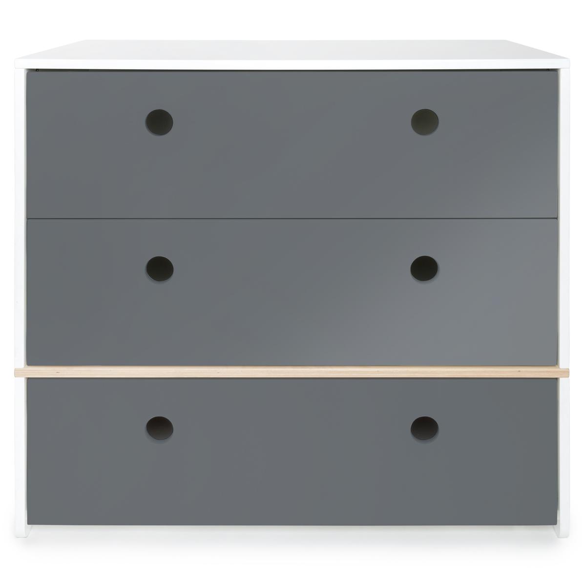 Kommode COLORFLEX Schubladen Farben space grey