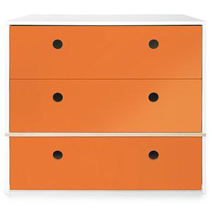 Kommode COLORFLEX Schubladen pure orange