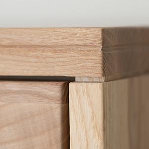 Kommode Dresser CARAVAN Kalon Studios Esche massiv natur weissöl | de