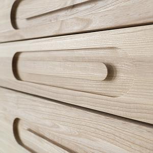 debreuyn | Kommode Dresser CARAVAN Kalon Studios Esche massiv unbehandelt