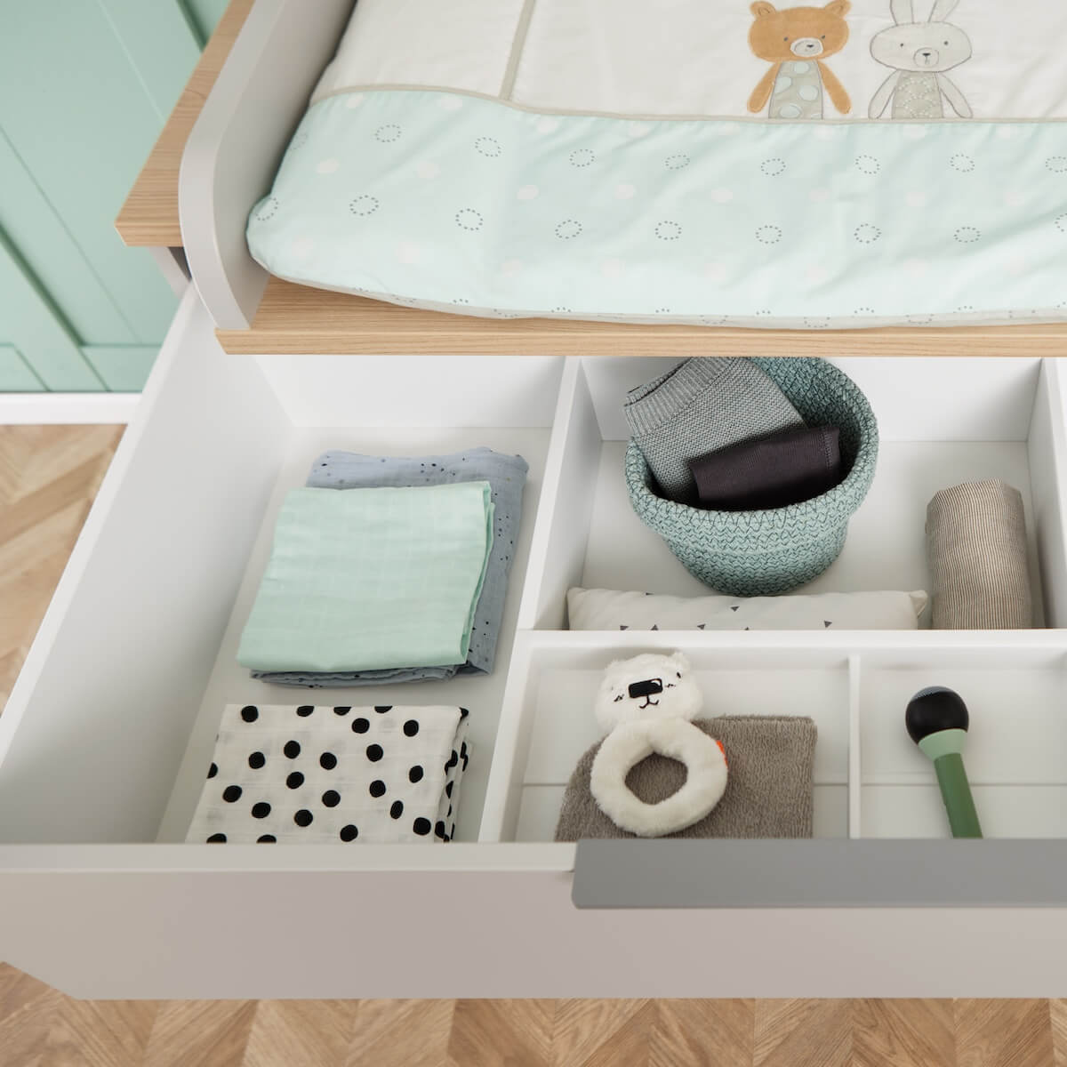 Kommode mit 3 Schubladen FIEBE Paidi