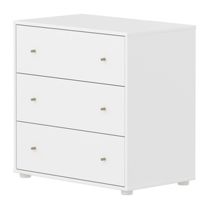 Kommode mit 3 Schubladen SAGA Flexa weiß Hafer