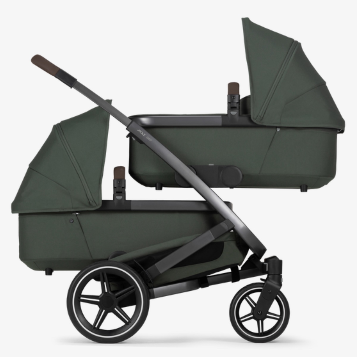 Komplett-Sportwagen GEO3 TWIN Joolz Forest green