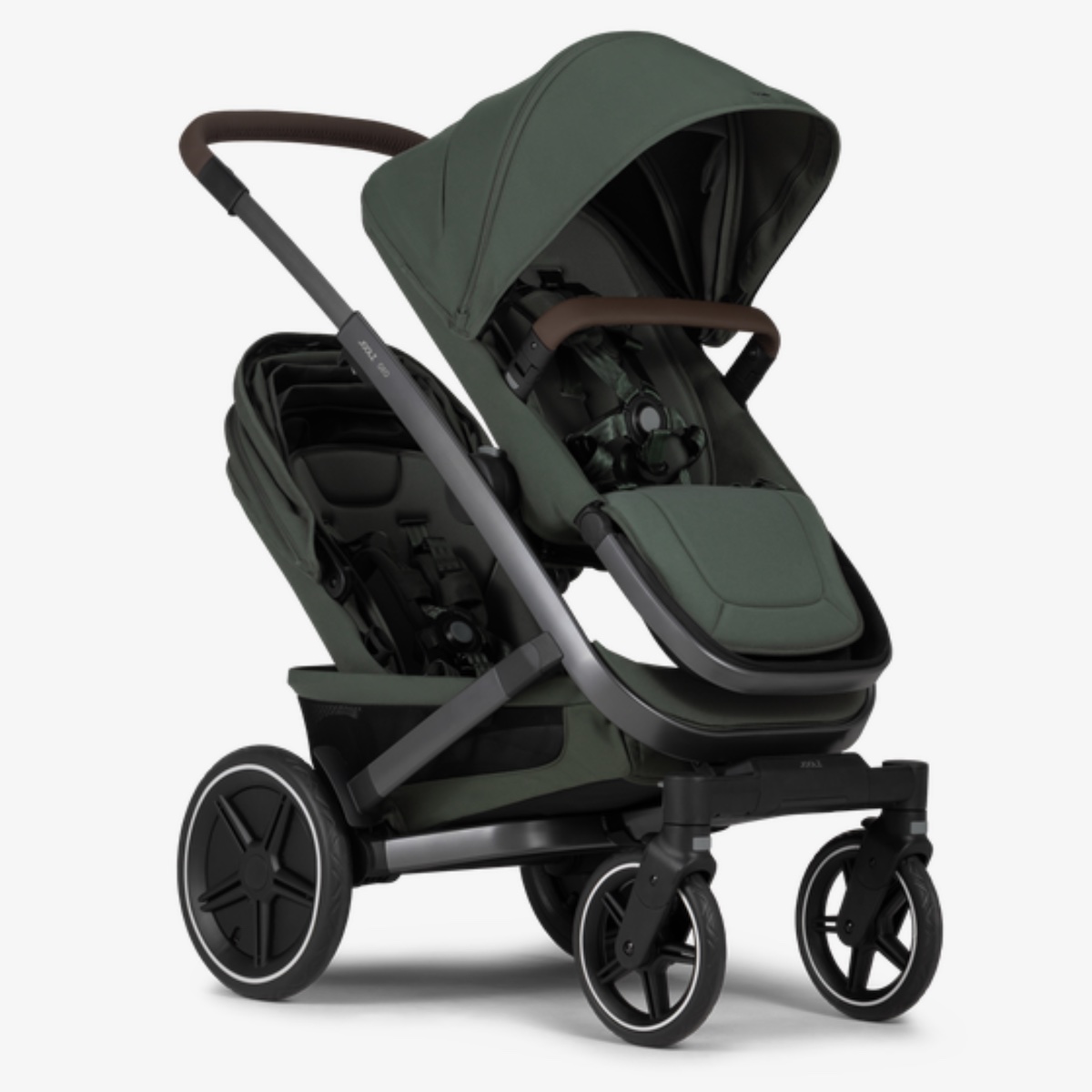 Komplett-Sportwagen GEO3 TWIN Joolz Forest green