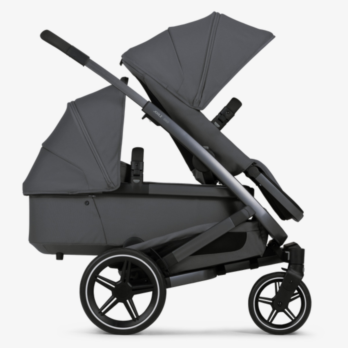 Komplett-Sportwagen GEO3 TWIN Joolz Stone grey