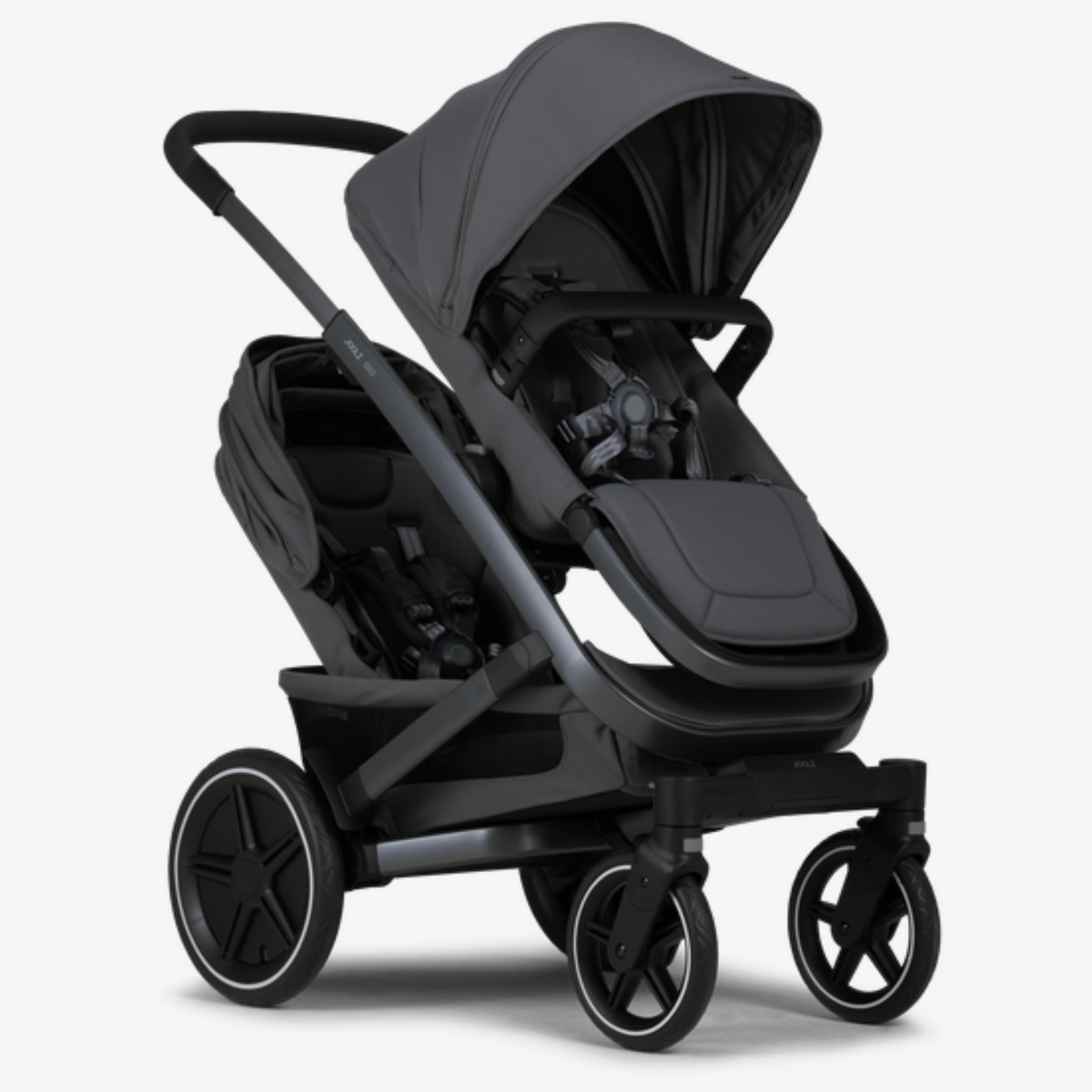 Komplett-Sportwagen GEO3 TWIN Joolz Stone grey